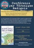 Conf&eacute;rence par V&eacute;ronique Radigois &agrave; l'occasion de la sortie de son livre " Un Grand Chapelet sur la France"_Saintes-Maries-de-la-Mer &copy; 