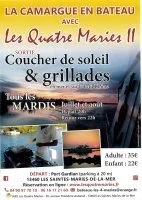 Sortie Coucher de Soleil et Grillades avec les Quatre Maries 2_Saintes-Maries-de-la-Mer &copy; 