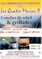 Sortie Coucher de Soleil et Grillades avec les Quatre Maries 2_Saintes-Maries-de-la-Mer &copy; 