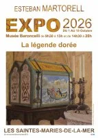 Exposition des oeuvres d'ESTEBAN_Saintes-Maries-de-la-Mer &copy; 